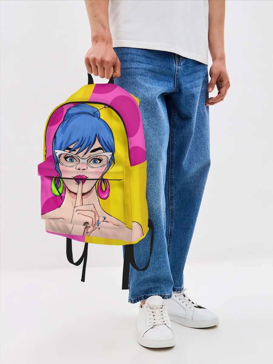 Рюкзак джинсовый / POP ART