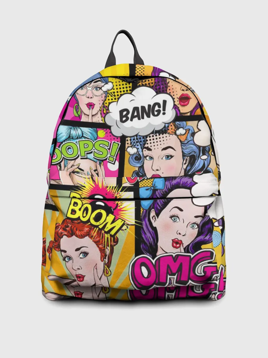 Рюкзак джинсовый / POP ART