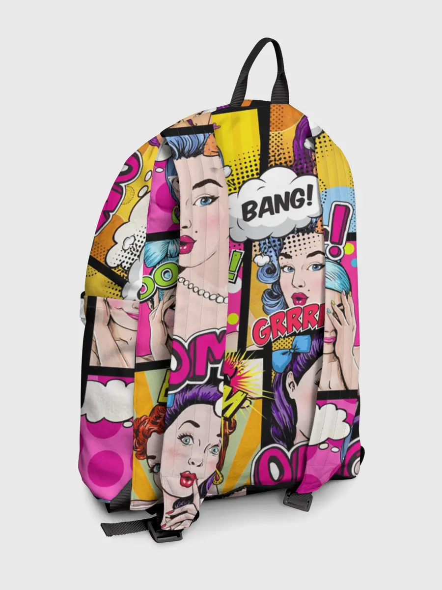 Рюкзак джинсовый / POP ART