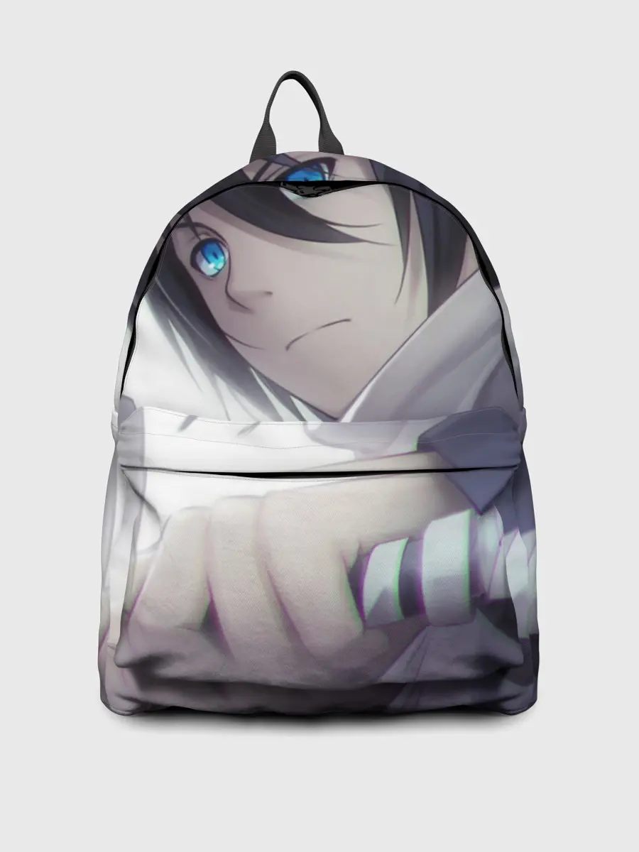 Рюкзак джинсовый / Ято с мечом. БЕЗДОМНЫЙ БОГ