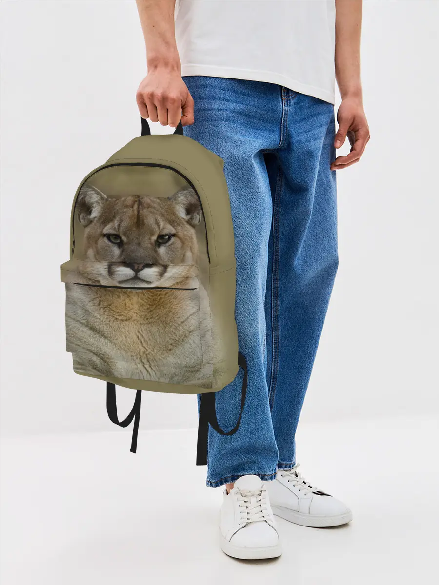 Рюкзак джинсовый / Пума