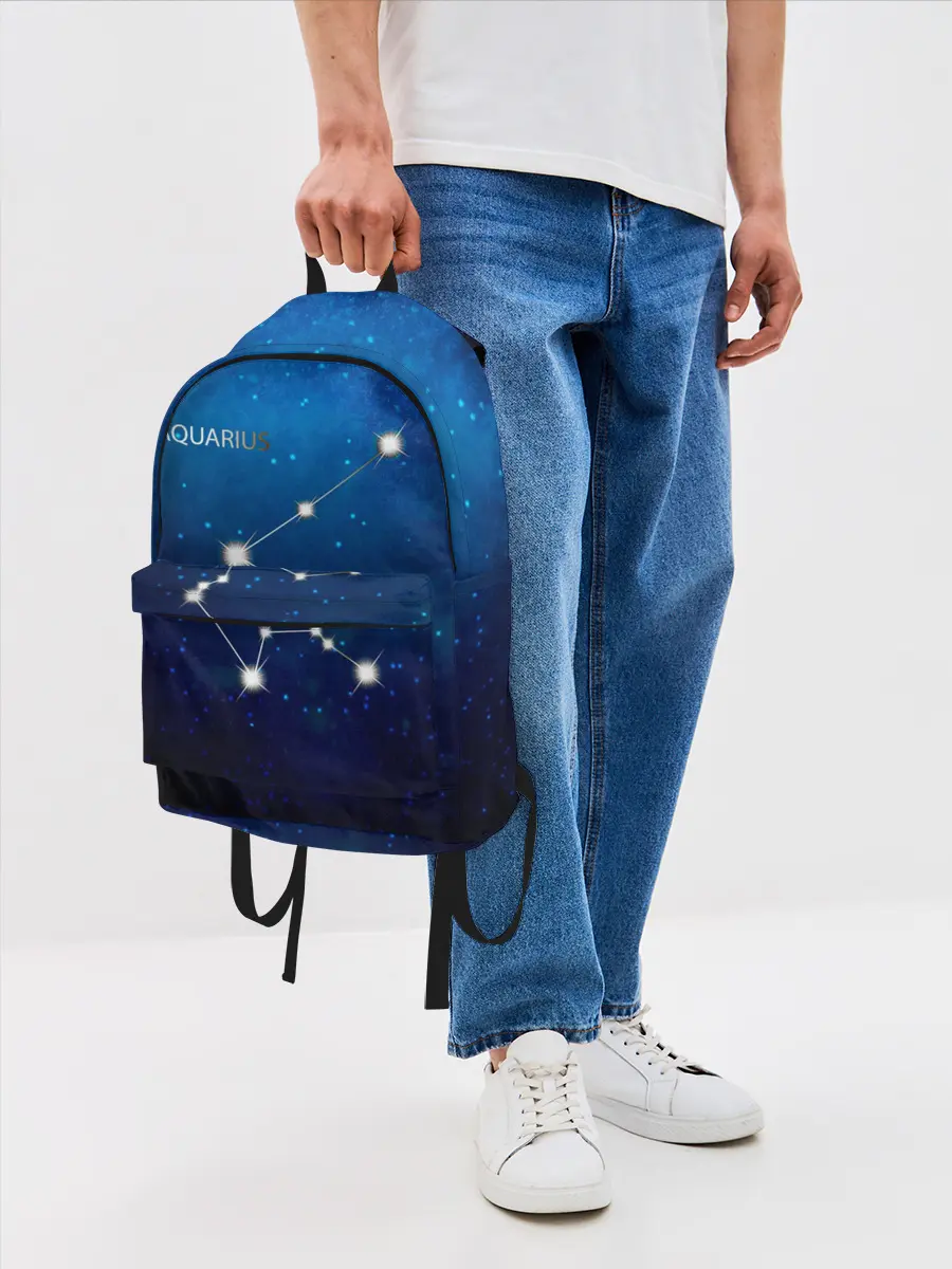Рюкзак джинсовый / Водолей