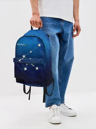 Рюкзак джинсовый / Водолей