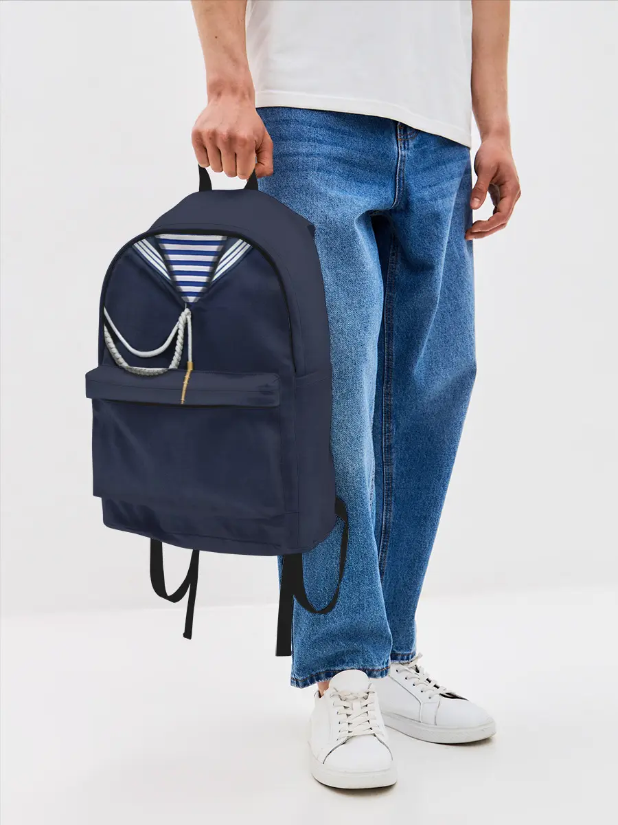 Рюкзак джинсовый / Форма ВМФ