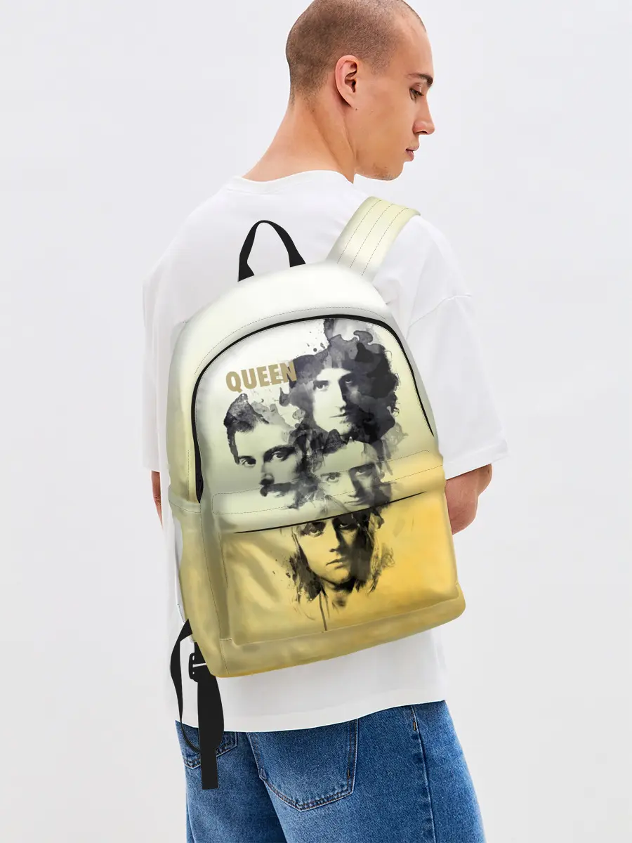 Рюкзак джинсовый / Queen группа