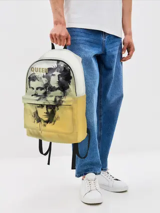 Рюкзак джинсовый / Queen группа
