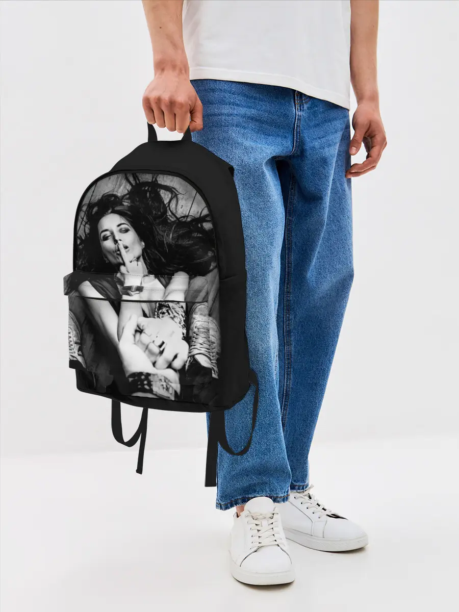 Рюкзак джинсовый / Девушка