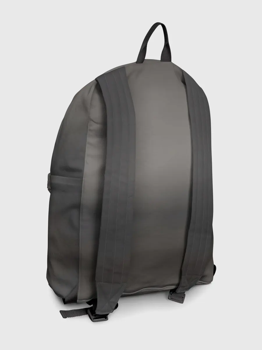 Рюкзак джинсовый / Мопс в кепке