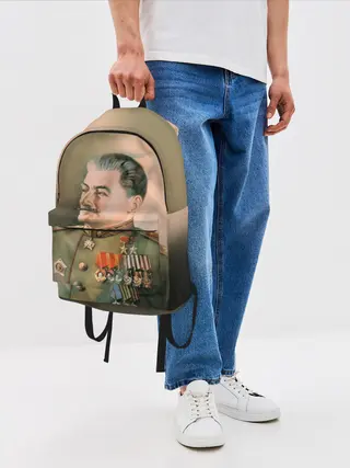 Рюкзак джинсовый / Сталин 1