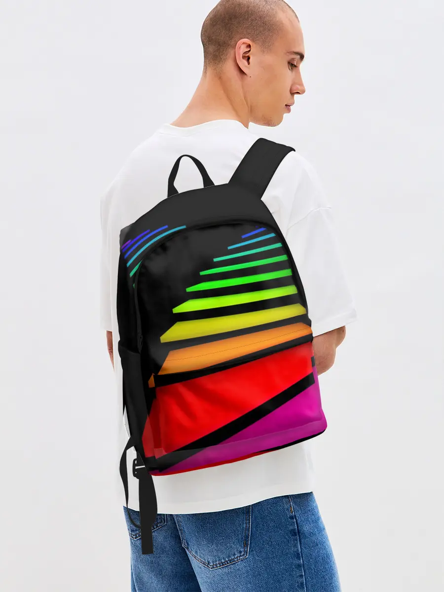 Рюкзак джинсовый / Лестница