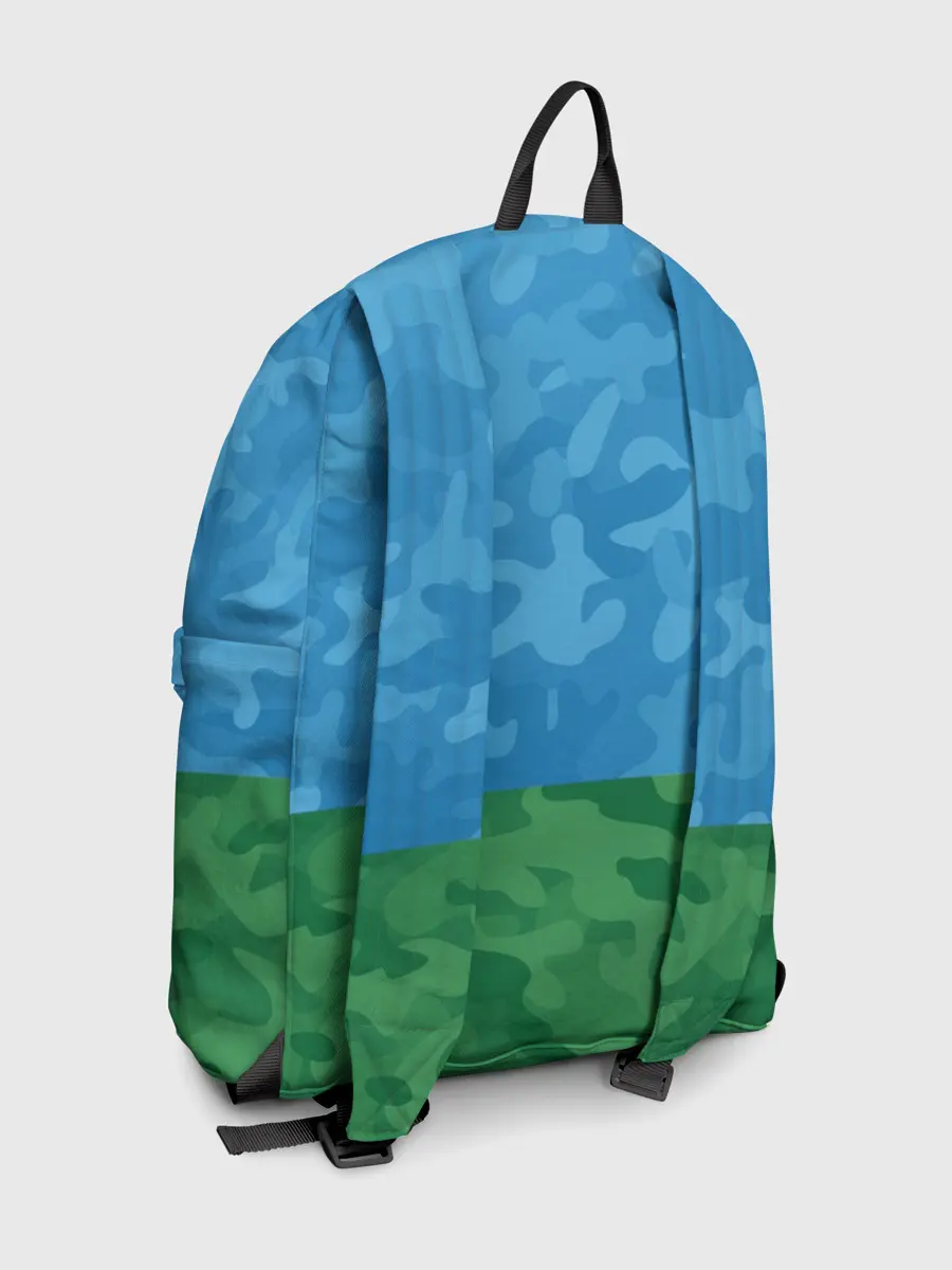 Рюкзак джинсовый / ВДВ медведь