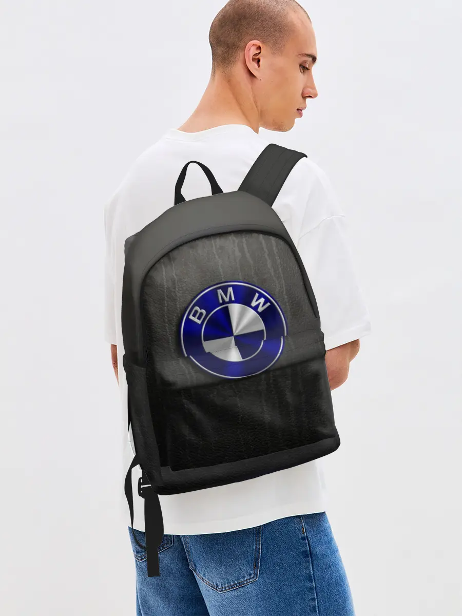 Рюкзак джинсовый / bmw