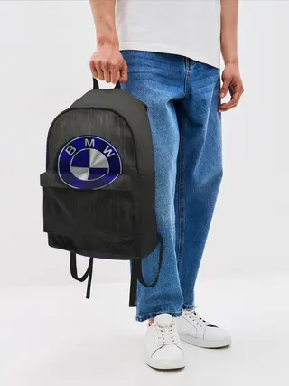 Рюкзак джинсовый / bmw