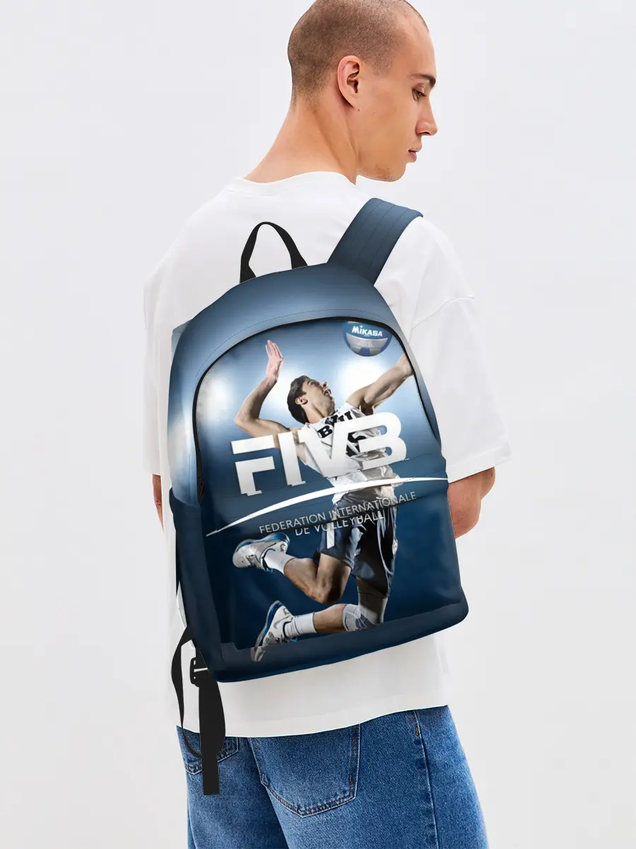 Рюкзак джинсовый / Волейбол 4