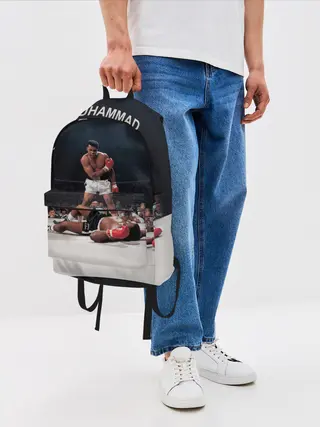 Рюкзак джинсовый / Muhammad Ali