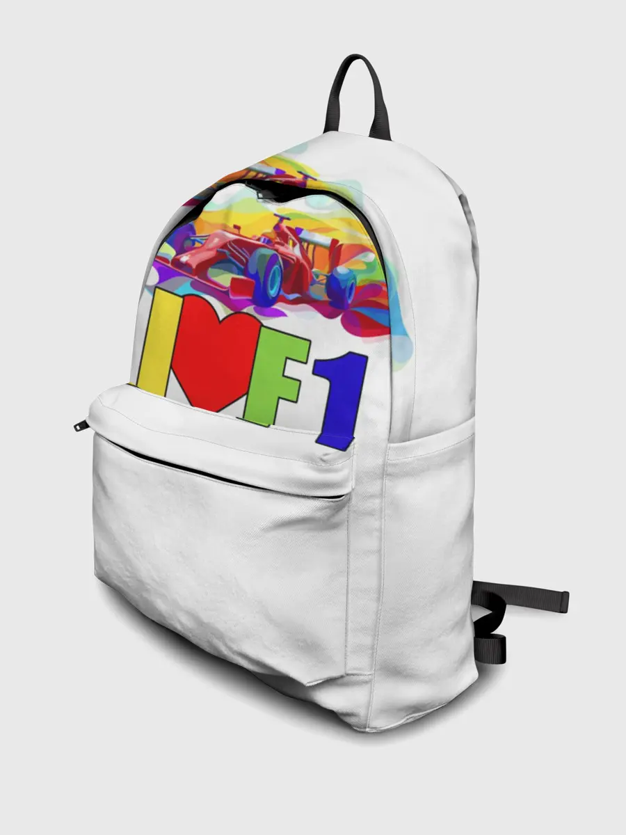 Рюкзак джинсовый / Я люблю F1