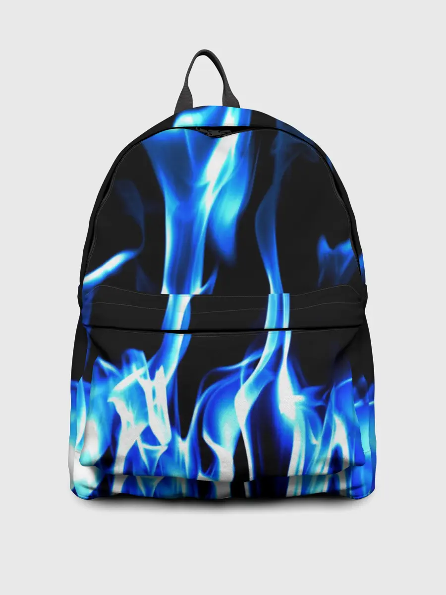 Рюкзак джинсовый / Огонь