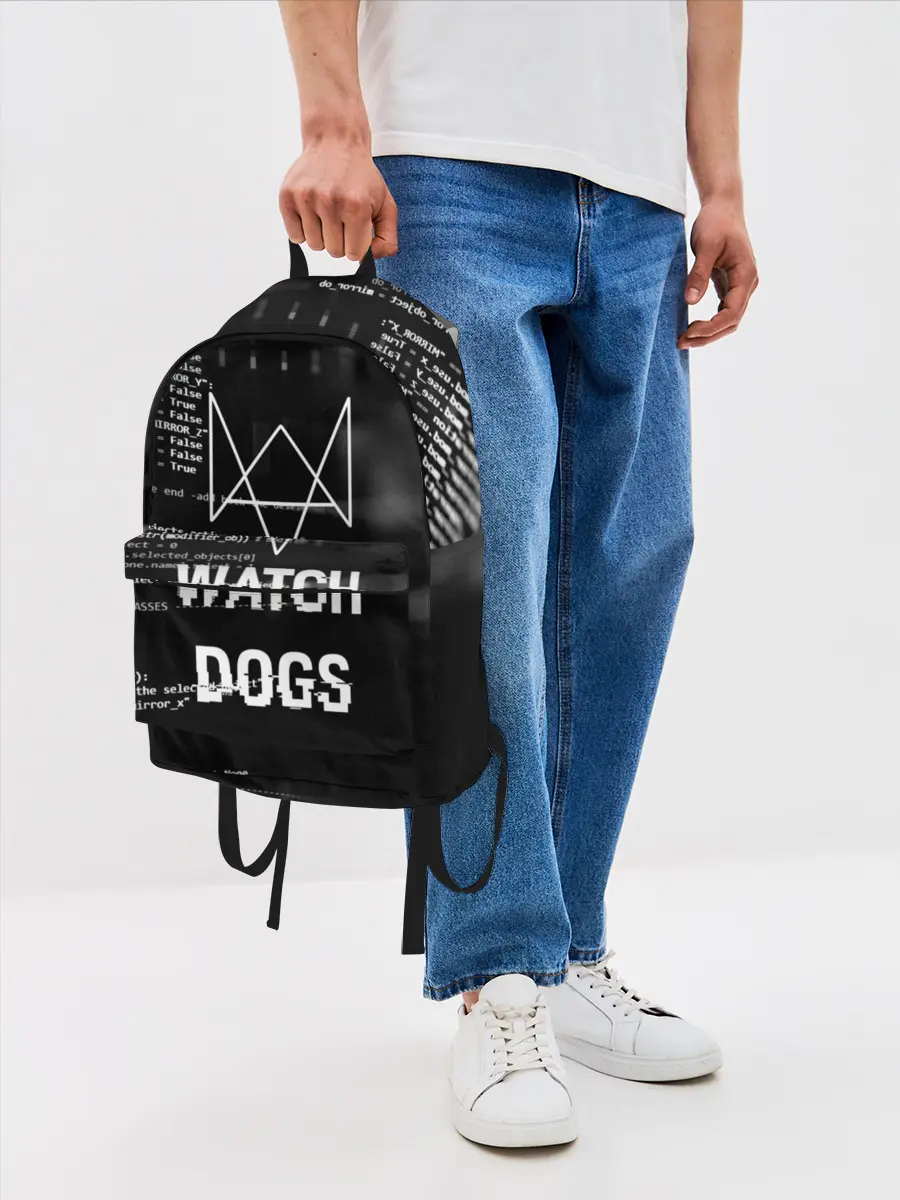 Рюкзак джинсовый / Wath dogs 2 Хакер