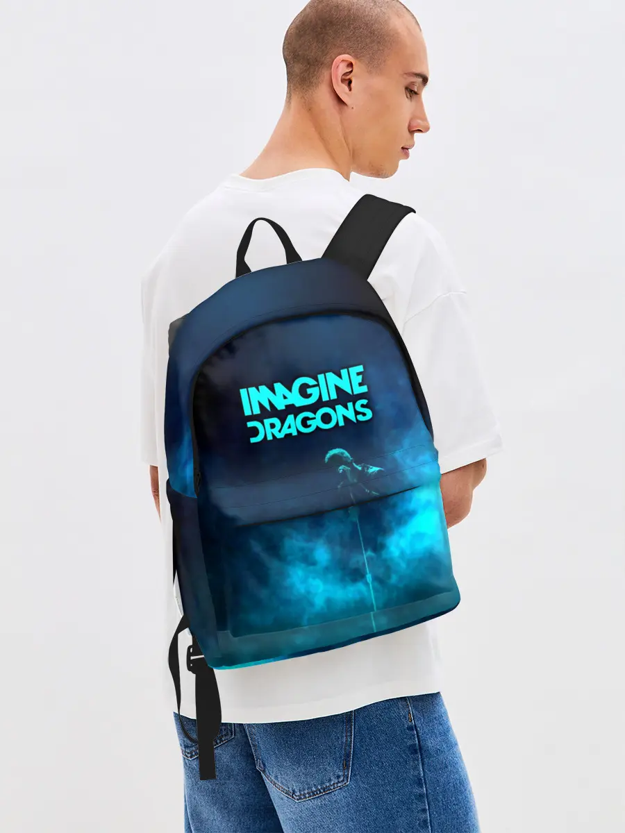 Рюкзак джинсовый / Imagine Dragons