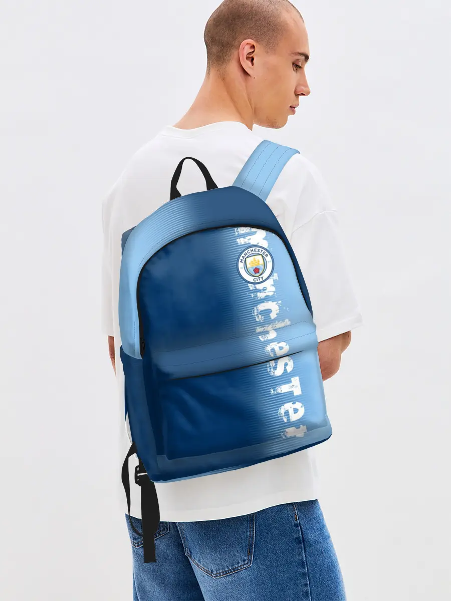 Рюкзак джинсовый / Manchester city 2018 o