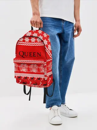 Рюкзак джинсовый / Праздничный Queen