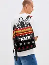 Рюкзак джинсовый / Праздничный Face