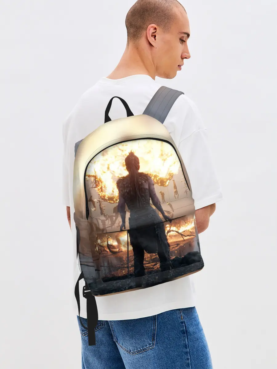 Рюкзак джинсовый / HellBlade