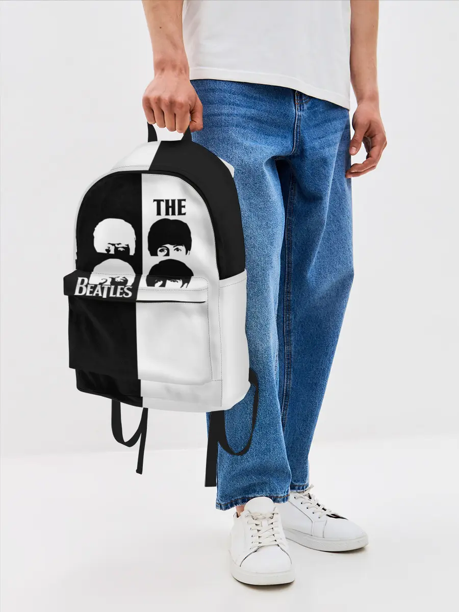 Рюкзак джинсовый / The Beatles