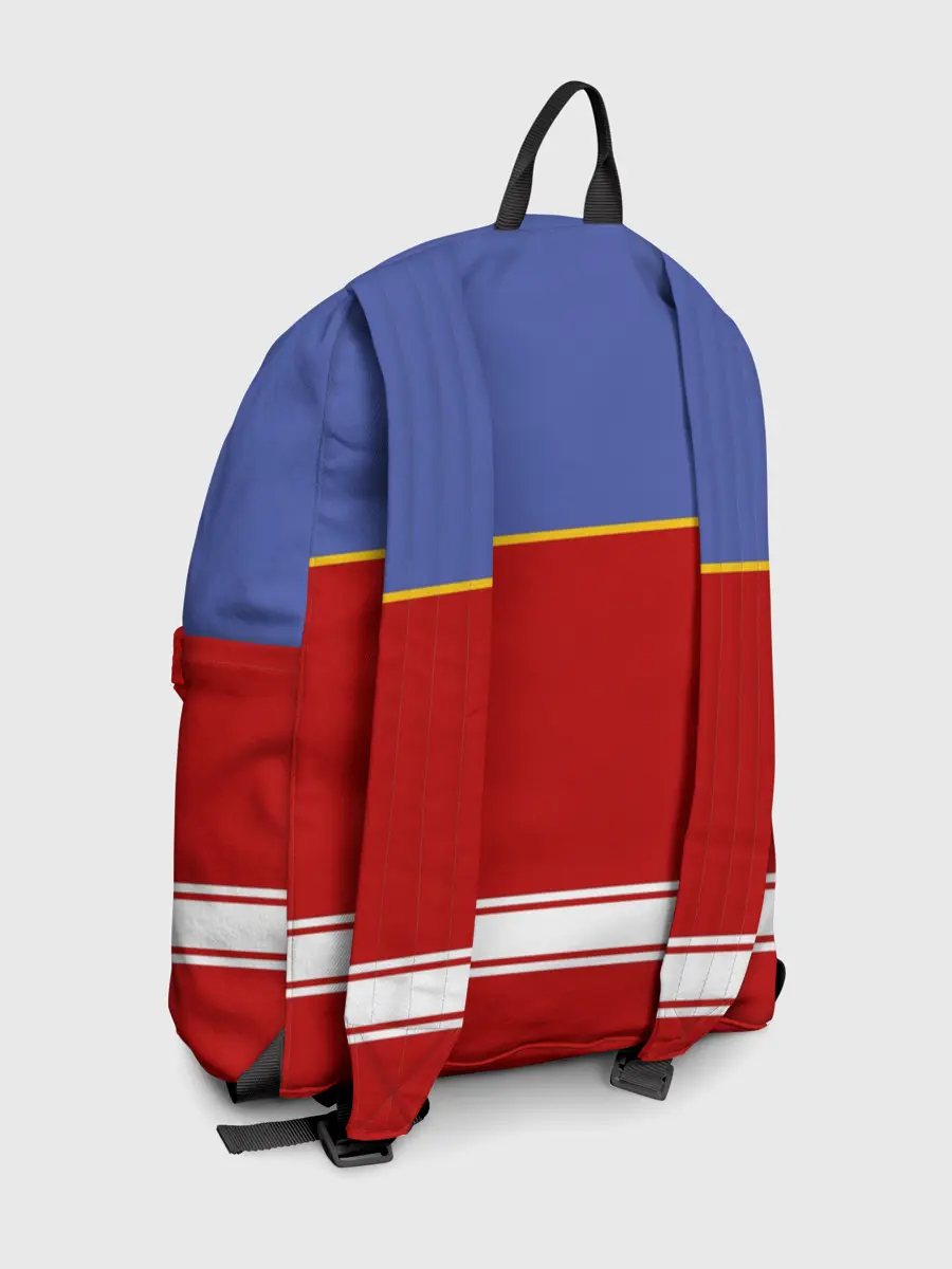 Рюкзак джинсовый / Хоккеист Иван