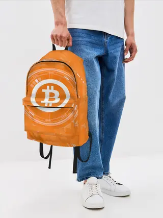 Рюкзак джинсовый / БИТКОИН | BITCOIN