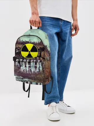 Рюкзак джинсовый / S.T.A.L.K.E.R МАКСИМ