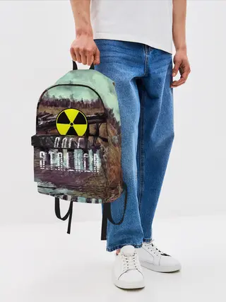 Рюкзак джинсовый / S.T.A.L.K.E.R ОЛЕГ