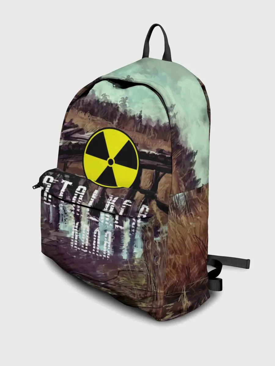 Рюкзак джинсовый / S.T.A.L.K.E.R КОЛЯ