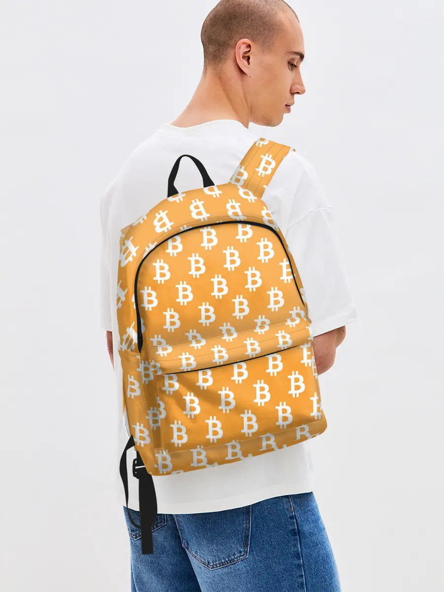 Рюкзак джинсовый / Bitcoin