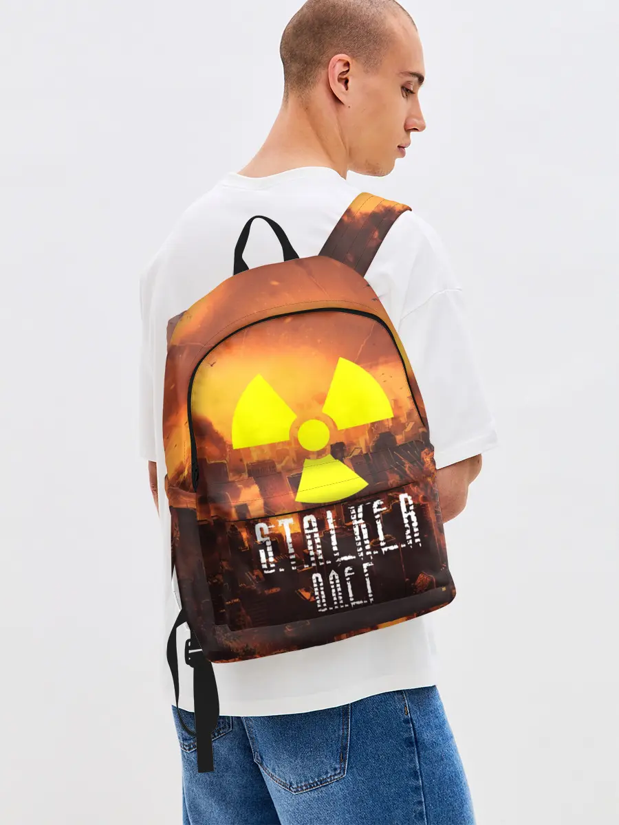 Рюкзак джинсовый / S.T.A.L.K.E.R Олег