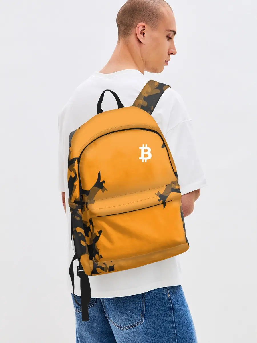 Рюкзак джинсовый / БИТКОИН | BITCOIN