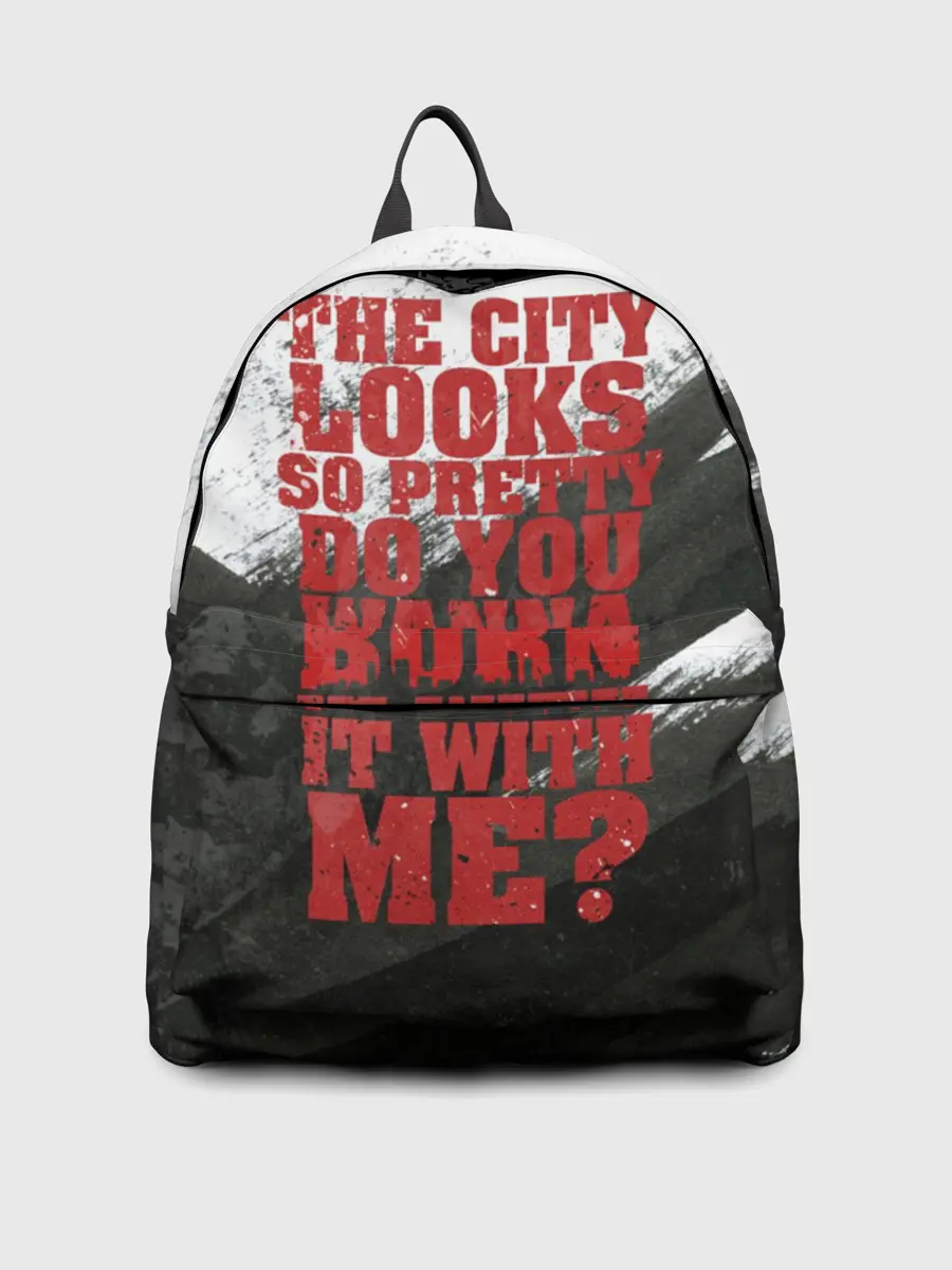 Рюкзак джинсовый / Hollywood Undead