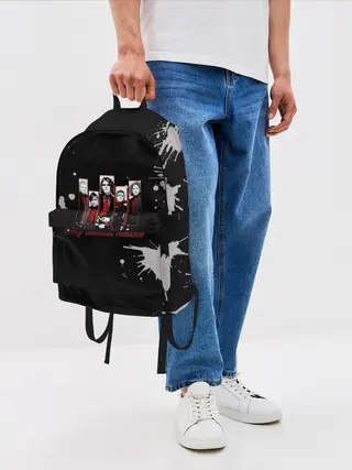 Рюкзак джинсовый / My Chemical Romance