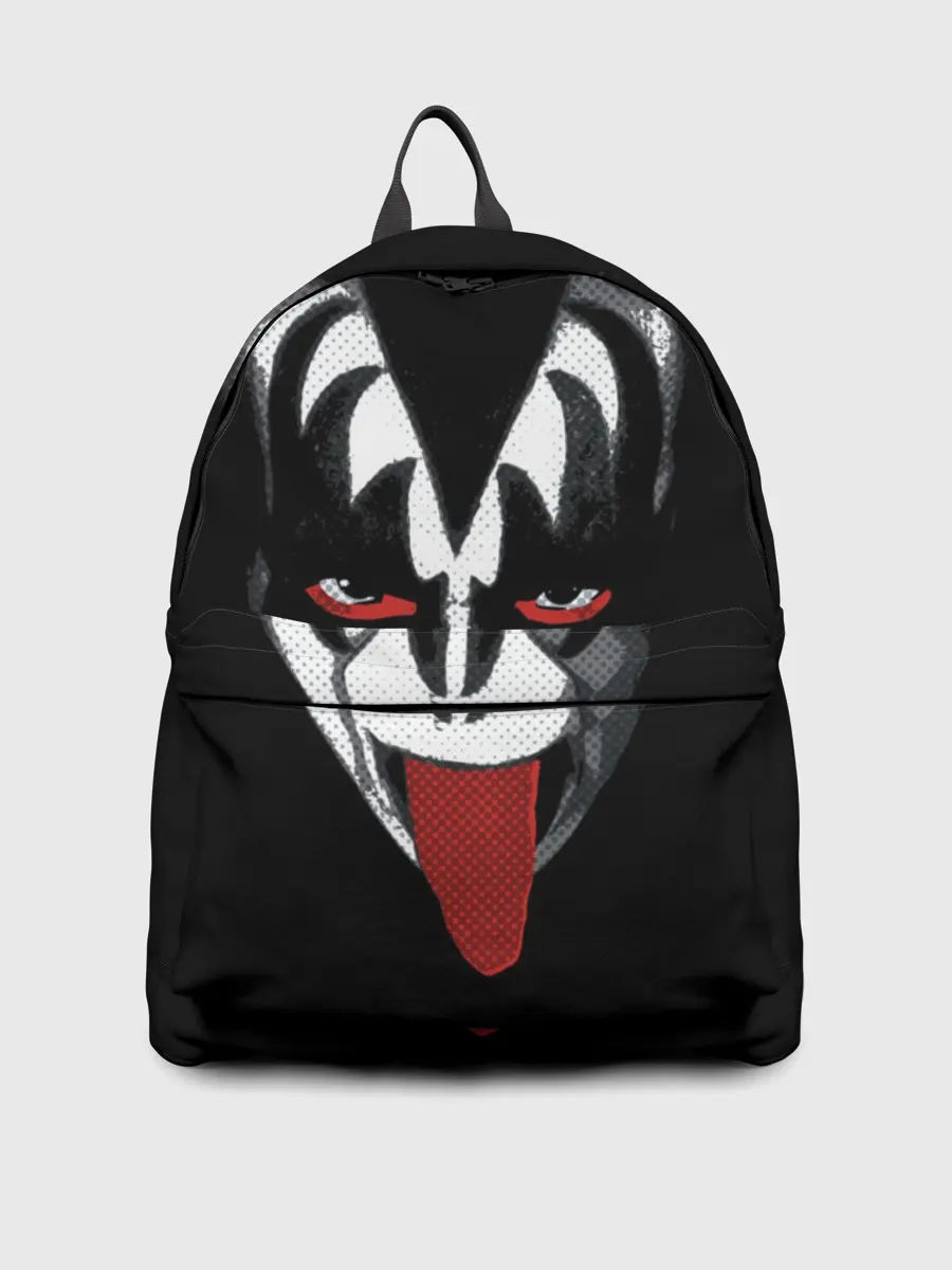 Рюкзак джинсовый / Кисс