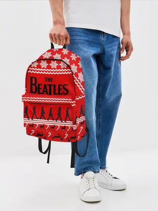 Рюкзак джинсовый / Праздничный The Beatles