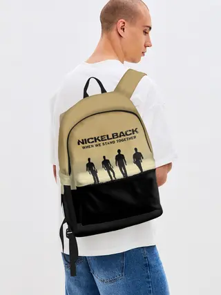 Рюкзак джинсовый / Nickelback