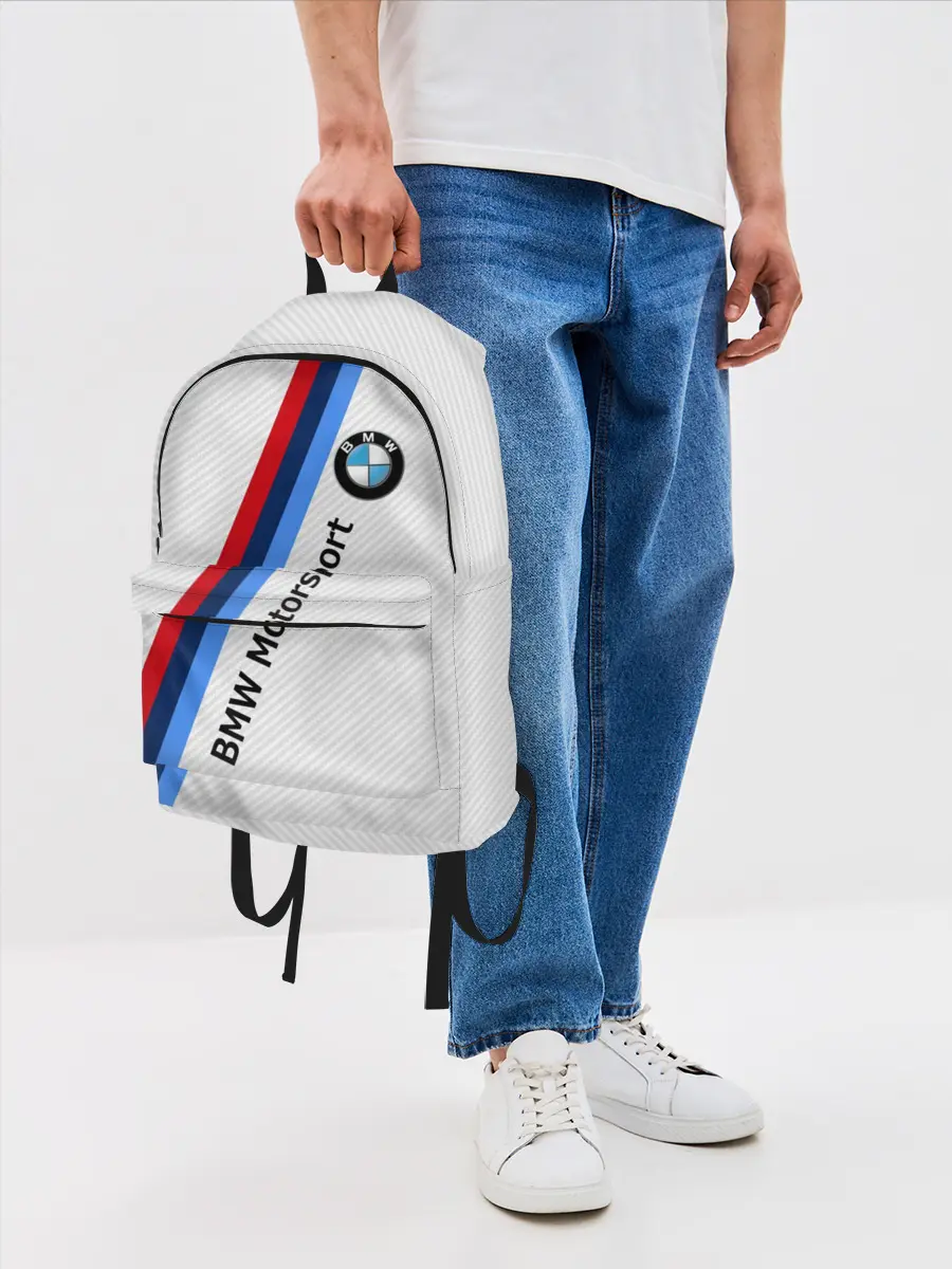 Рюкзак джинсовый / BMW MOTORSPORT CARBON | БМВ