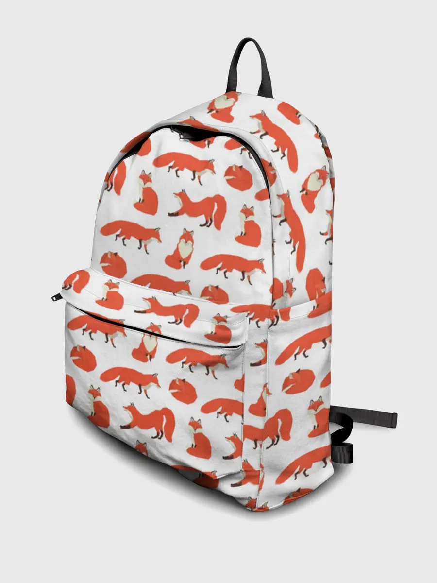 Рюкзак джинсовый / Рыжий паттер