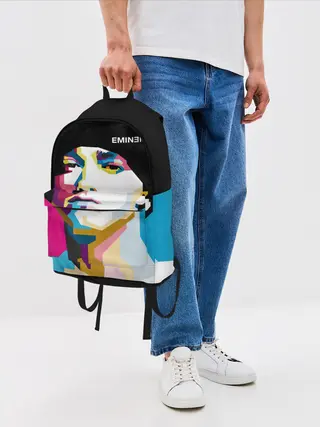Рюкзак джинсовый / Eminem