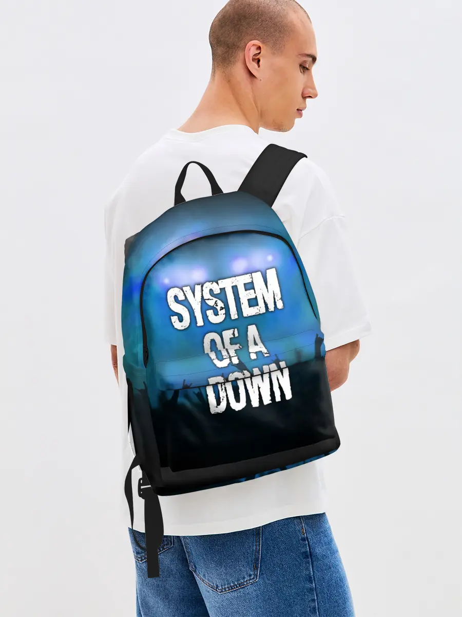Рюкзак джинсовый / System of a Down