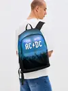 Рюкзак джинсовый / AC/DC