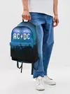 Рюкзак джинсовый / AC/DC