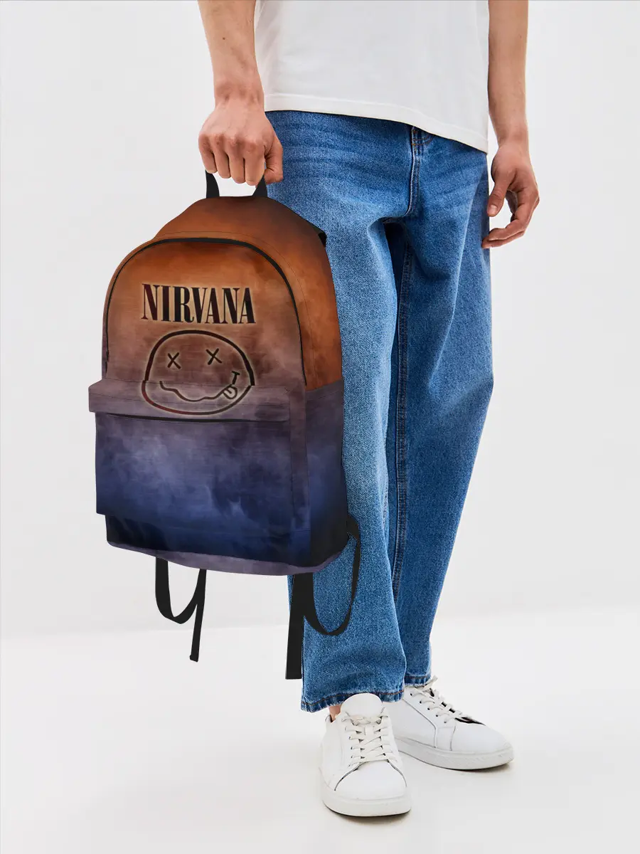 Рюкзак джинсовый / Nirvana