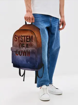 Рюкзак джинсовый / System of a Down