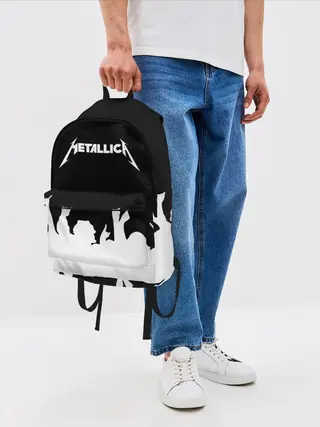 Рюкзак джинсовый / Metallica